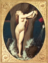 Angelica in Ketten, 1859